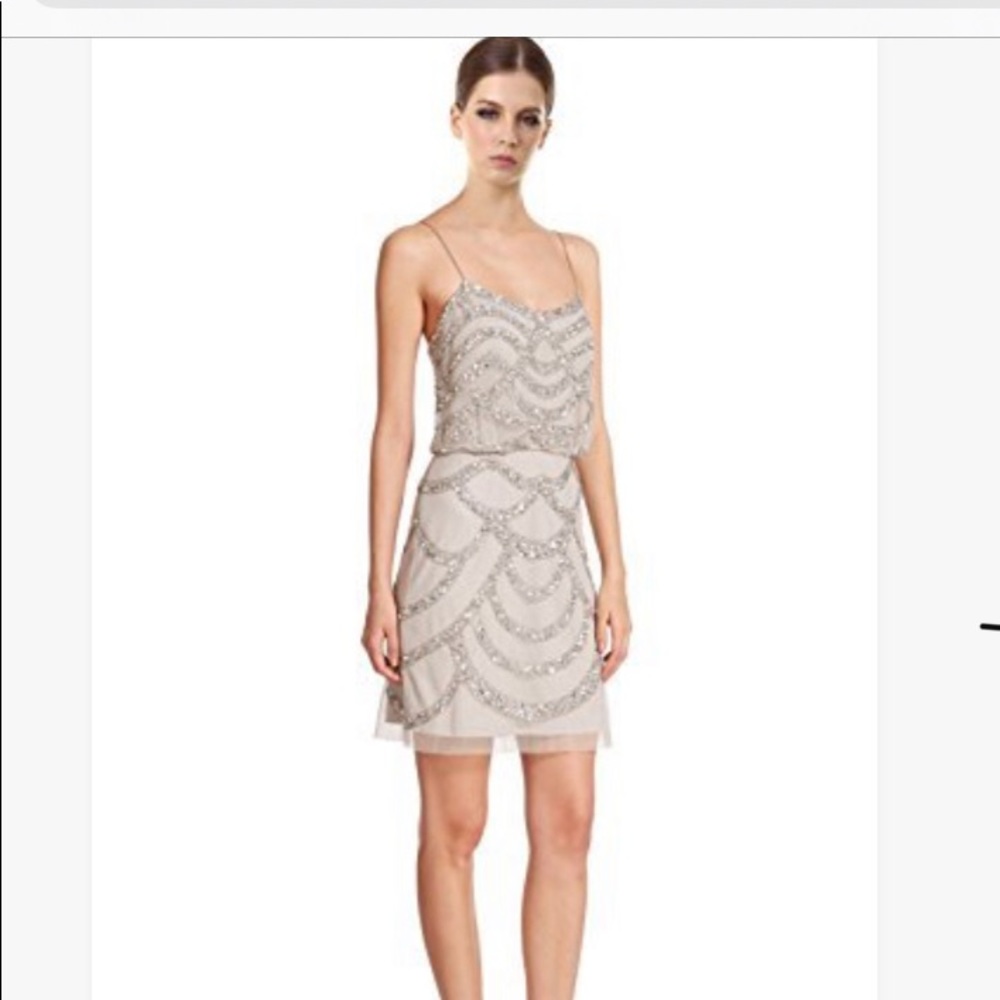 Aidan Mattox NWT beaded short dress.